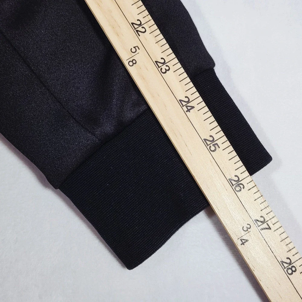 PRPS Goods &‎ Co Mens Black Logo Tape Full Zip Track Jacket E95JT500 Large